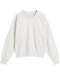 NOTHING WRITTEN - Cotton Crewneck Sweatshirt - Lyst