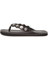 Toga - Leather Flip Flops - Lyst