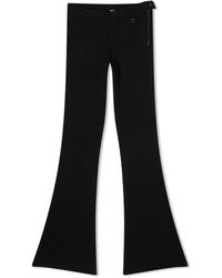 Courreges - Reedition Rib Knit Pants - Lyst