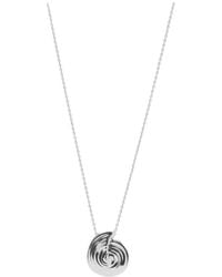 Missoma - Spiral Large Pendant Necklace - Lyst