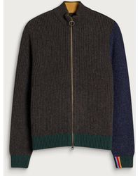 Barbour - X Paul Smith Gamefair Cardigan - Lyst
