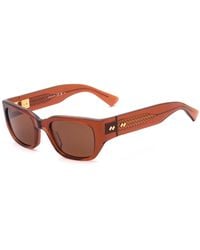 Bottega Veneta - Bottega Veneta Bv1400S Intrecciato Wirecore Sunglasses - Lyst