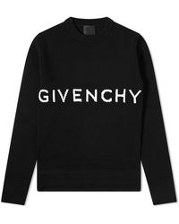 Givenchy - 4G Logo Cotton Crew Knit - Lyst
