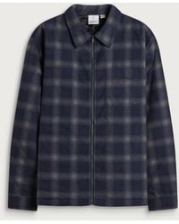 Gramicci - Zip-Up Insulated Flannel Shirt - Lyst