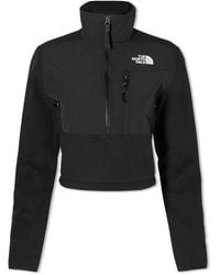 The North Face - Denali Fleece Cropped Jacket - Lyst