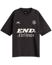 END. - Airlines Short Sleeve T-Shirt - Lyst