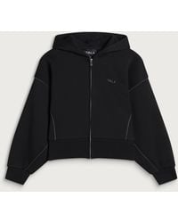 Tala - Piped Cocoon Zip Through Hoodie - Lyst