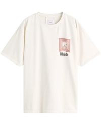 Rhude - Chevron Logo Repeat T-Shirt - Lyst