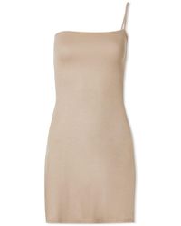 Joah Brown Single Strap Mini Dress - Brown