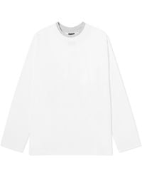 FRIZMWORKS - Double Neck Longsleeve Pocket T-Shirt - Lyst