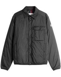 Moncler - Recycled Longue Saison Opaque Arpont Shirt Jacket - Lyst