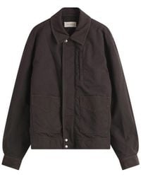 Dries Van Noten - Overdyed Double Weave Cotton Jacket - Lyst