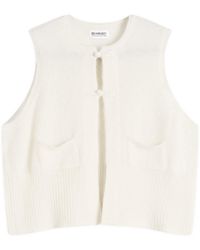 Beams Boy - China Button Knit Vest - Lyst