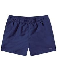 Nike - Swim Essential 5" Volley Shorts Midnight - Lyst