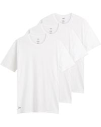 WTAPS Skivvies 3-Pack T-Shirt in White for Men | Lyst