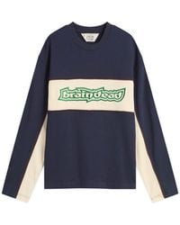 Brain Dead - Heavyweight Panelled Long Sleeve T-Shirt - Lyst