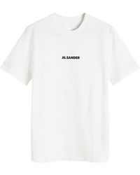 Jil Sander - Plus T-Shirt With Front Logo - Lyst