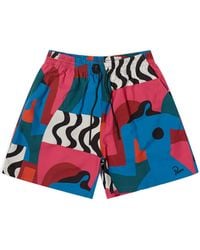 by Parra - Distorted Water Swim Shorts - Lyst