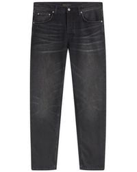 Nudie Jeans - Solid Ollie Straight Leg Jeans - Lyst