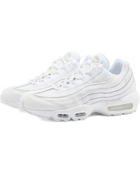 all white 95 air max