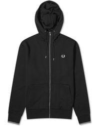 Fred Perry - Zip Hoodie - Lyst