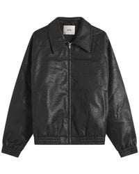 Arte' - Basic Leather Jacket - Lyst