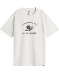 Nike - Acg Mystery Snail T-Shirt - Lyst