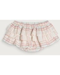 GIMAGUAS - Jardin Checks Shorts - Lyst