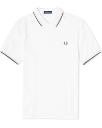 Fred Perry - Twin Tipped Polo Shirt - Lyst