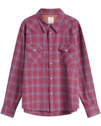 Visvim - Four Corners Check Shirt - Lyst