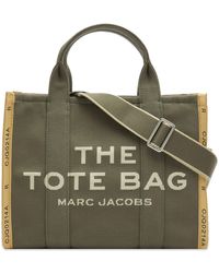 Marc Jacobs - The Medium Tote Jacquard Bronze - Lyst