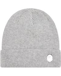 A Bathing Ape - One Point Knitted Beanie Hat - Lyst
