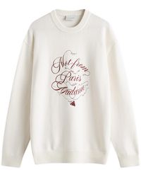 Drole de Monsieur - Not From Paris Madame Caligraphy Crew Knit - Lyst