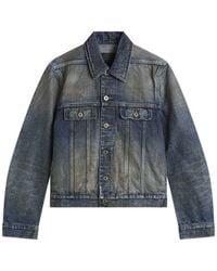 Rick Owens - Denim Trucker Jacket - Lyst