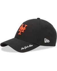 KTZ - New York Mets Visor Script 9Forty Cap - Lyst