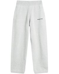MKI Miyuki-Zoku - Mohair Blend Knit Wide Leg Joggers - Lyst