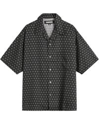 Neighborhood - Monogram Pattern Hawaiian Shirt - Lyst