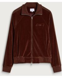 Rhude - Madera Velour Track Jacket - Lyst