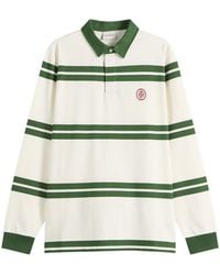 Drole de Monsieur - D Ornament Striped Polo - Lyst