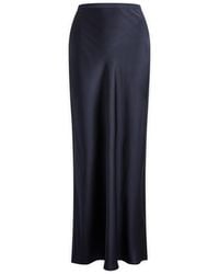 Anine Bing - Bar Silk Maxi Skirt - Lyst