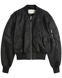 Entire studios A-2 Oversized Cropped Nylon-twill Bomber Jacket in