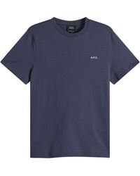A.P.C. - Oliver Heavyweight T-Shirt - Lyst