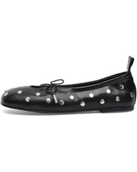 Alohas - Rosalind All Studs Leather Ballet Flats - Lyst