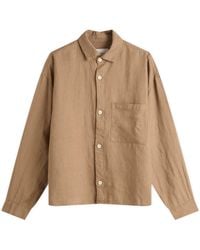 MKI Miyuki-Zoku - Linen Box Dress Shirt - Lyst
