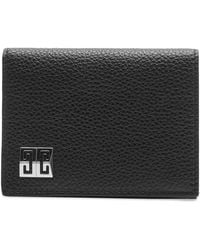 Givenchy - 4G Grain Leather Billfold Wallet - Lyst