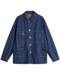 Human Made - Denim Coverall Jacket - Lyst