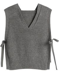 Beams Boy - Knitted Vest Top - Lyst