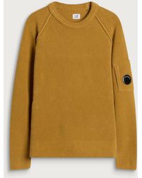 C.P. Company - Chenille Knit Lens Jumper - Lyst