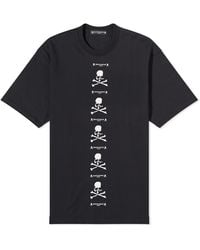 Mastermind Japan - Vertical Repeat Logo T-Shirt - Lyst