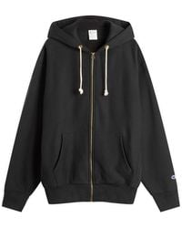 Champion - Reverse Weave Fleece Zip Hoodie - Lyst
